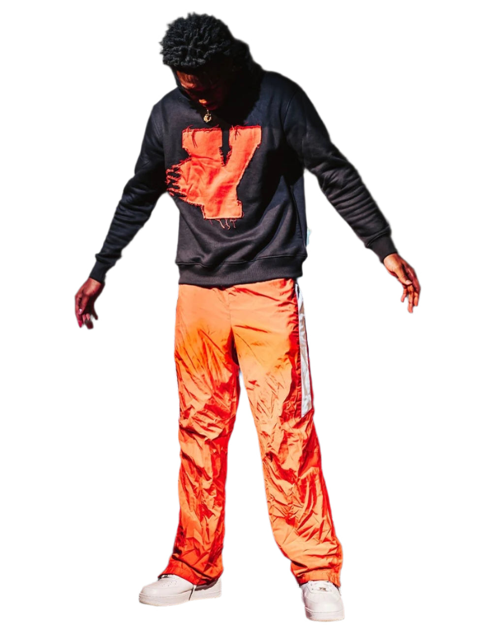 Black & Red "YAHWEH 7" Hoodie