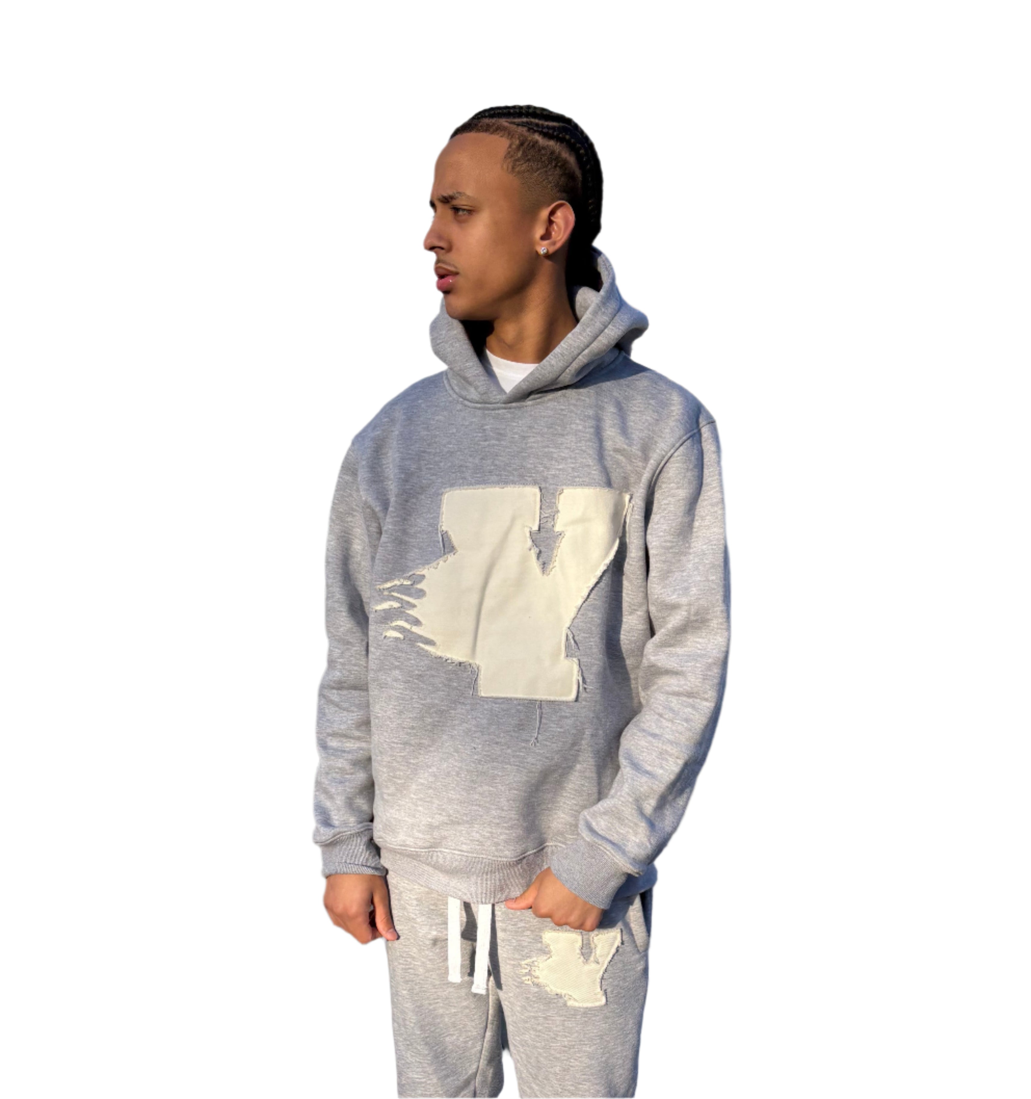 Gray "YAHWEH 7" Hoodie