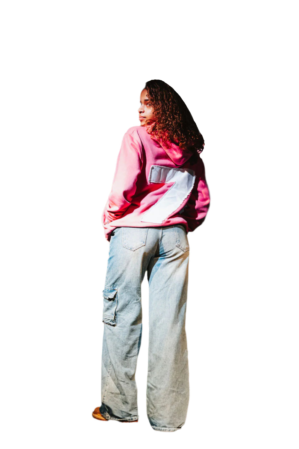 Pink " YAHWEH 7" Hoodie