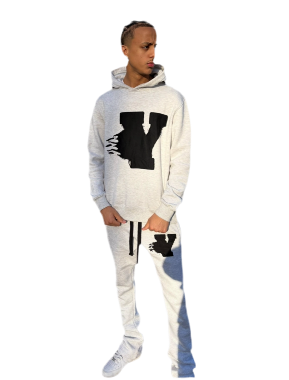 Oreo "YAHWEH" Stacked Pants